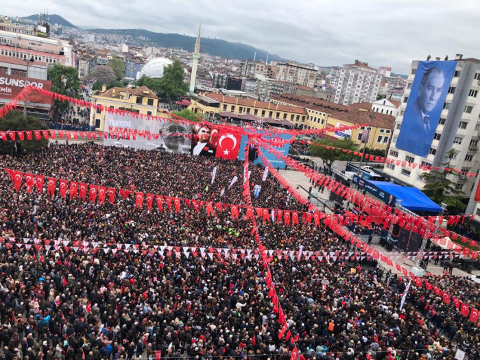 Kılıçdaroğlu'ndan Samsun'da muhteşem miting