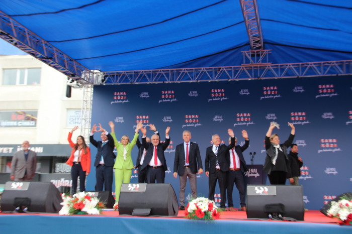 Kılıçdaroğlu'ndan Samsun'da muhteşem miting