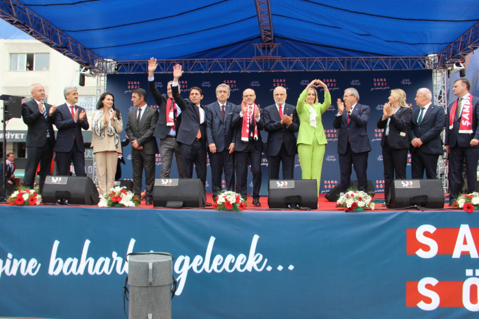 Kılıçdaroğlu'ndan Samsun'da muhteşem miting