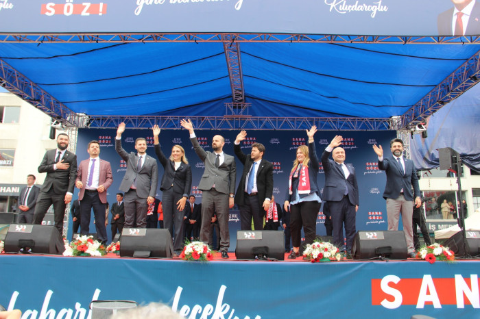 Kılıçdaroğlu'ndan Samsun'da muhteşem miting