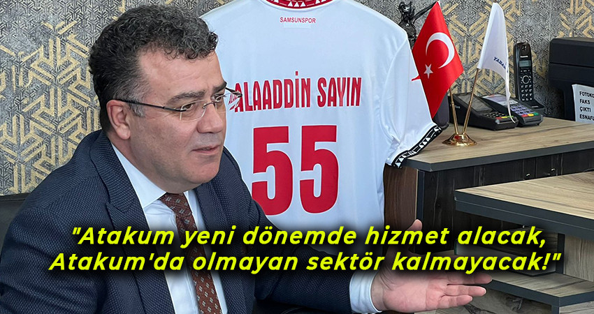 AK Parti Atakum Belediye Başkan A. Adayı İshak Taşçı YabancılarÇarşısını ziyaret etti