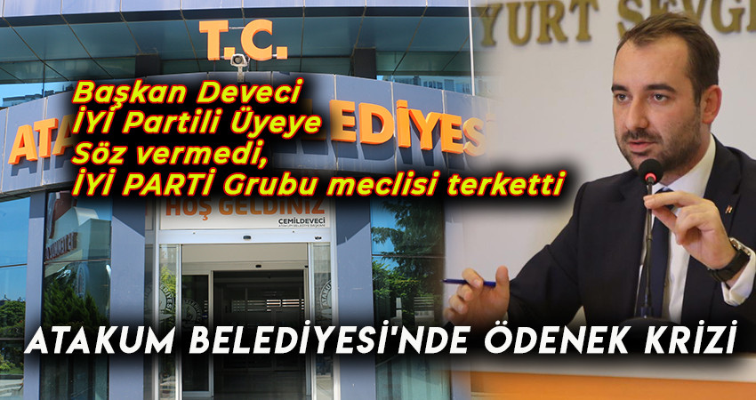 Atakum'da Başkan Deveciye çifte şok!..