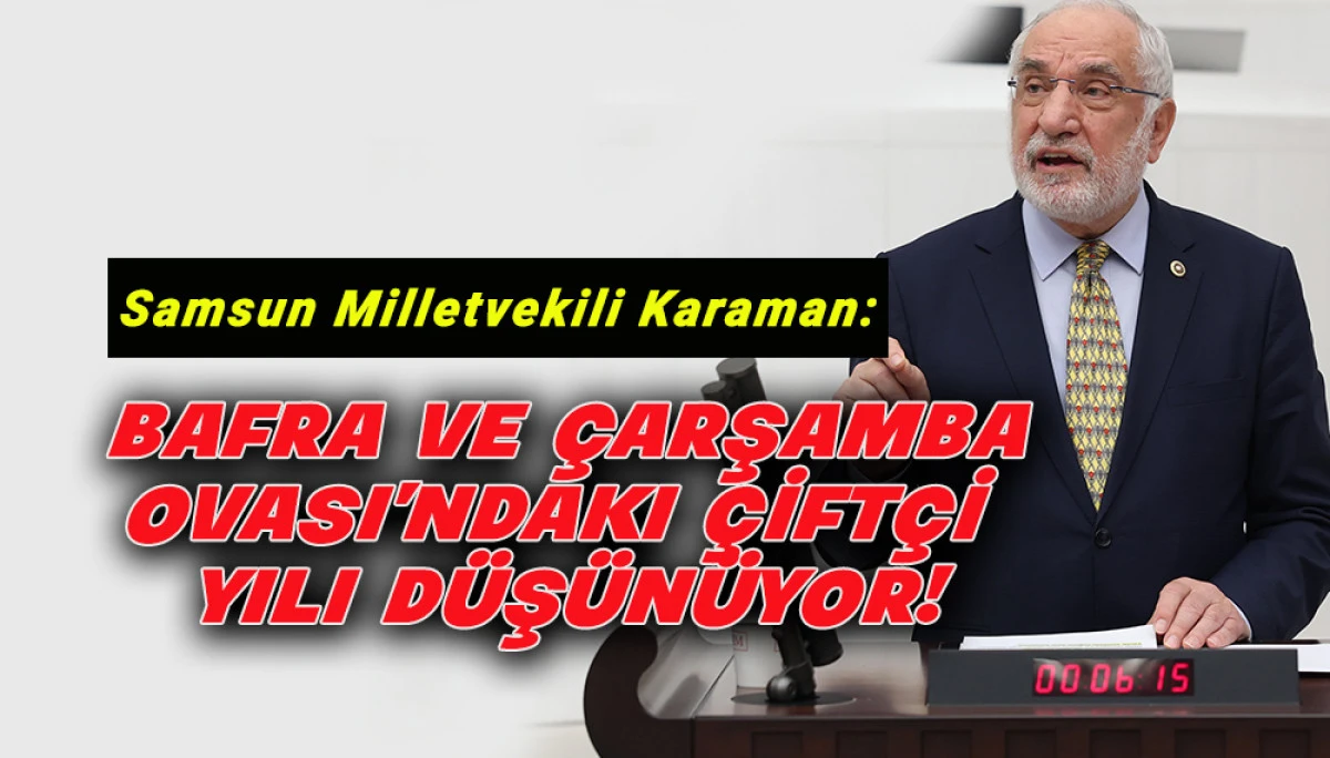 Bafra ve &Ccedil;arşamba Ovası'ndaki &Ccedil;ift&ccedil;iler g&uuml;&ccedil;lendirilmeli