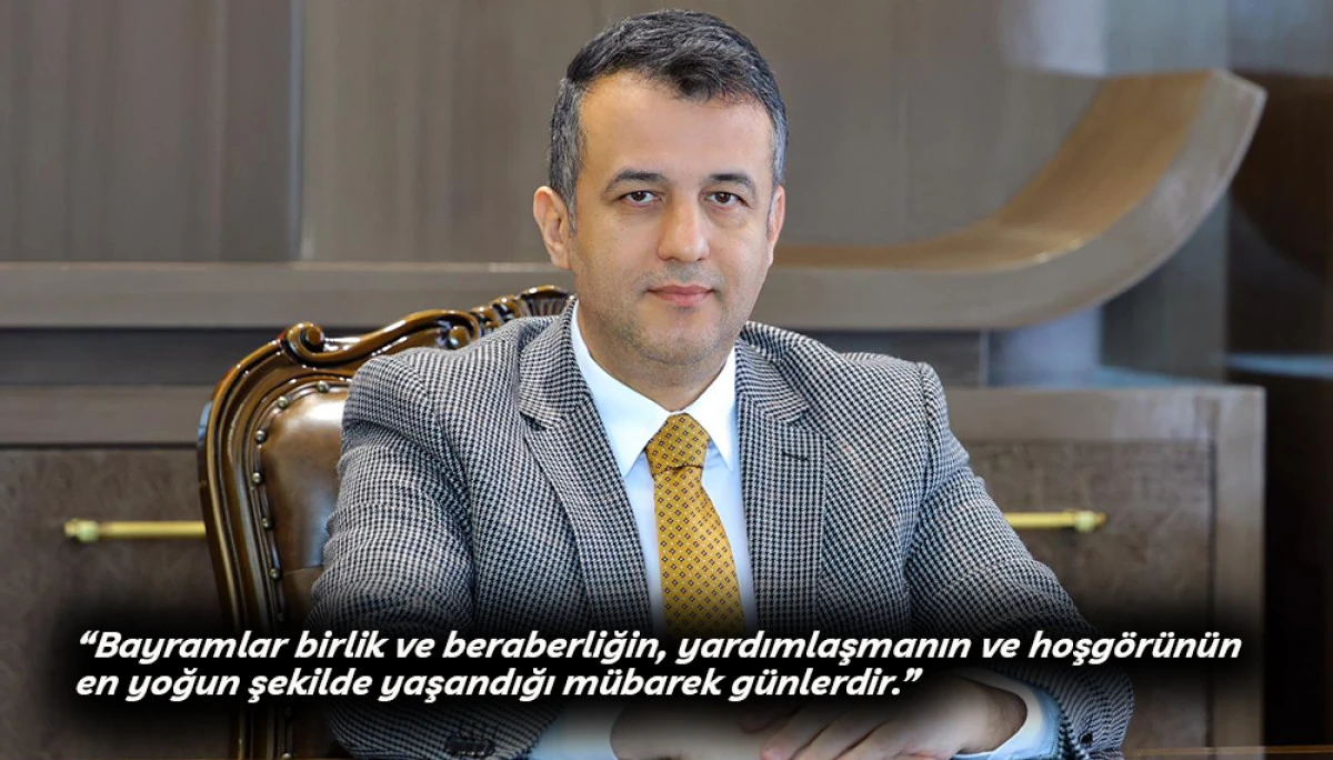 Başkan Doğan&rsquo;dan Ramazan Bayramı Mesajı