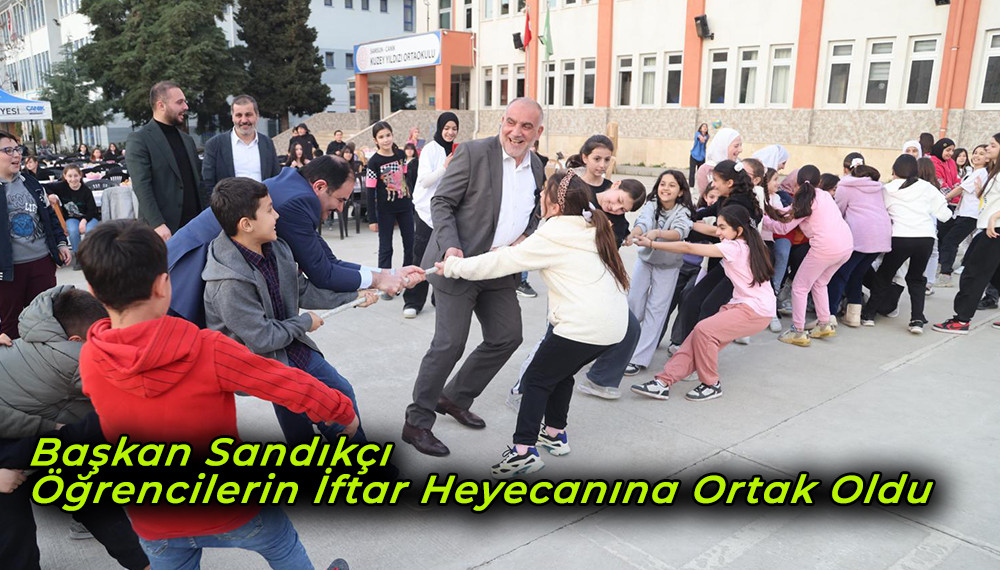Başkan Sandıkçı Öğrencilerin İftar Heyecanına Ortak Oldu