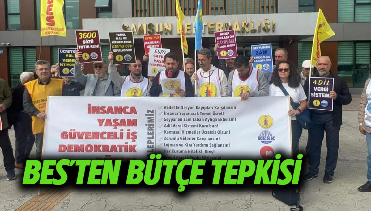 BES&rsquo;ten B&uuml;t&ccedil;e Tepkisi