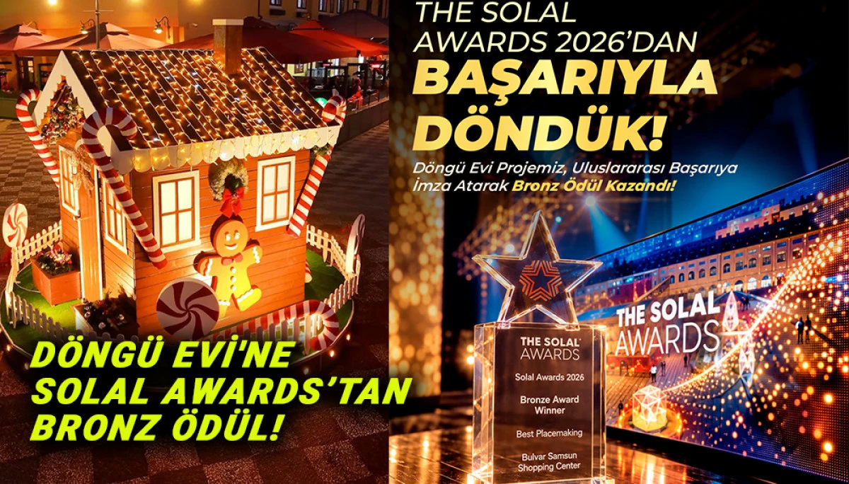 Bulvar AVM D&ouml;ng&uuml; Evi'ne Solal Awards&rsquo;tan Bronz &Ouml;d&uuml;l!