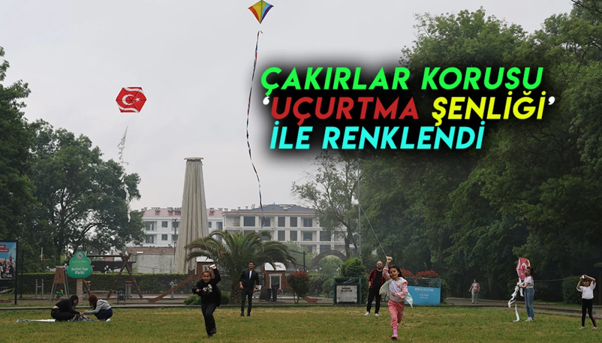 Çakırlar Korusu ‘Uçurtma Şenliği’ ile renklendi 
