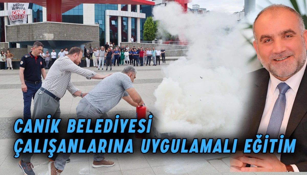 Canik Belediyesi Çalışanlarına Uygulamalı Eğitim