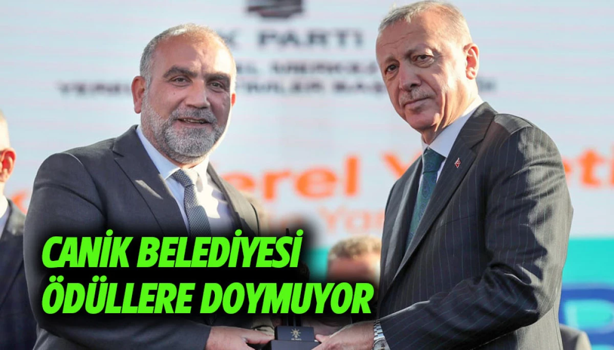 Canik Belediyesi &Ouml;d&uuml;llere Doymuyor 