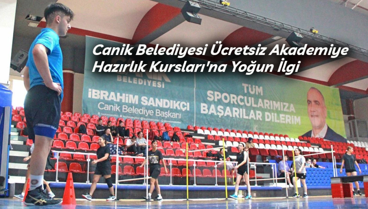 Canik Belediyesi &Uuml;cretsiz Akademiye Hazırlık Kursları'na Yoğun İlgi 