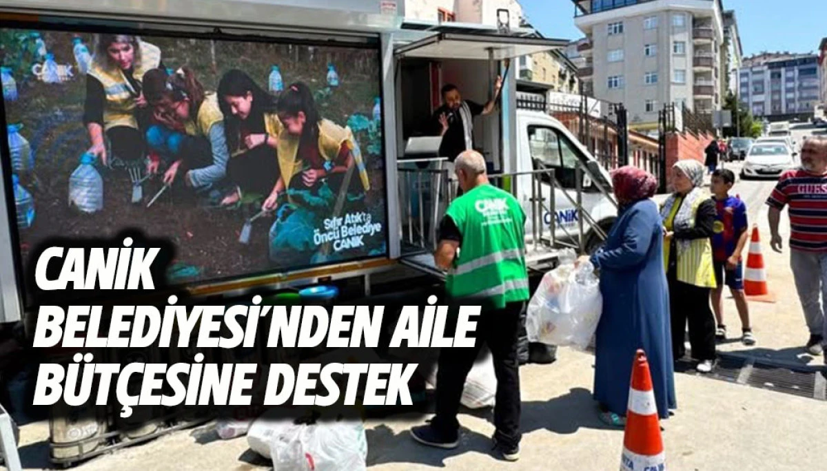 Canik Belediyesi'nden Aile B&uuml;t&ccedil;esine Destek 