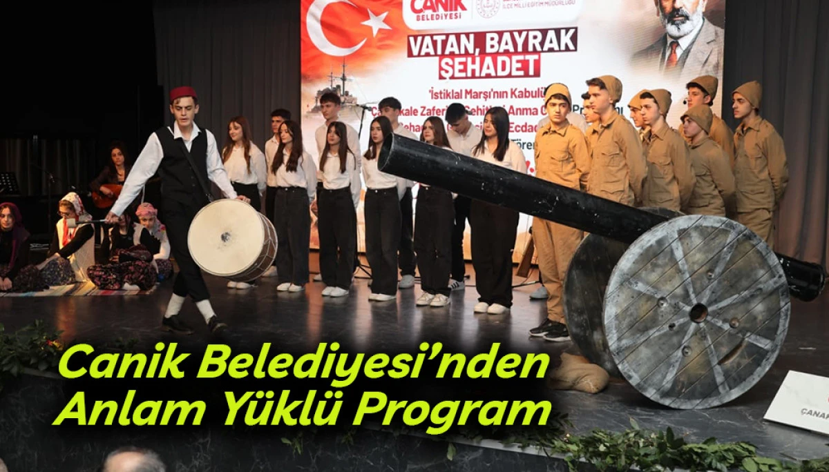 Canik Belediyesi&rsquo;nden Anlam Y&uuml;kl&uuml; Program 