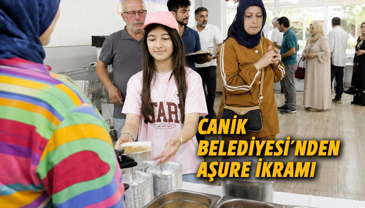 Canik Belediyesi'nden Aşure İkramı 