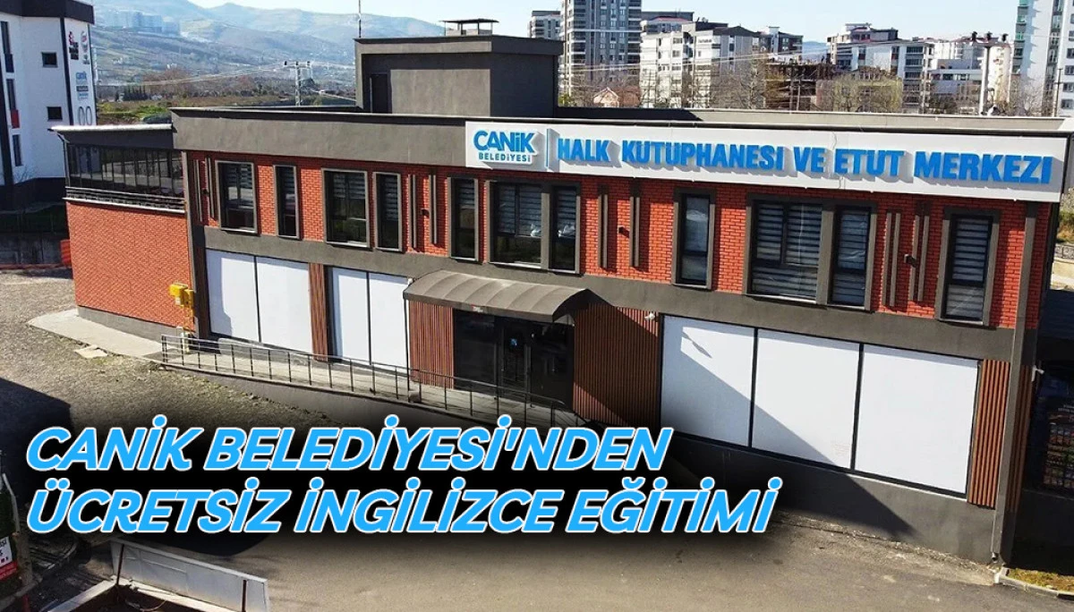 Canik Belediyesi'nden Ücretsiz İngilizce Eğitimi 