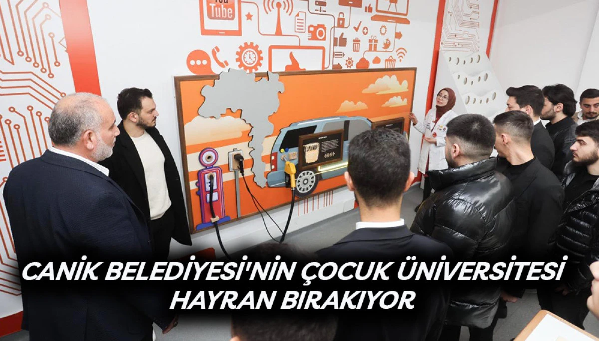 Canik Belediyesi'nin Çocuk Üniversitesi Hayran Bırakıyor 