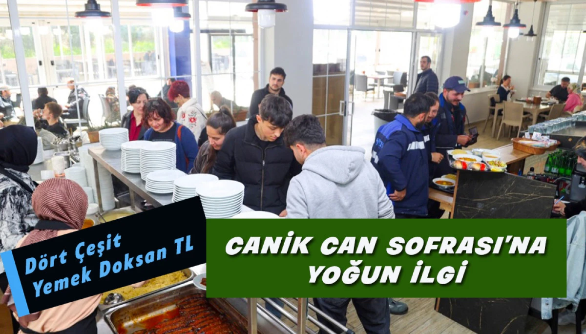Canik Can Sofrası&rsquo;na B&uuml;y&uuml;k İlgi