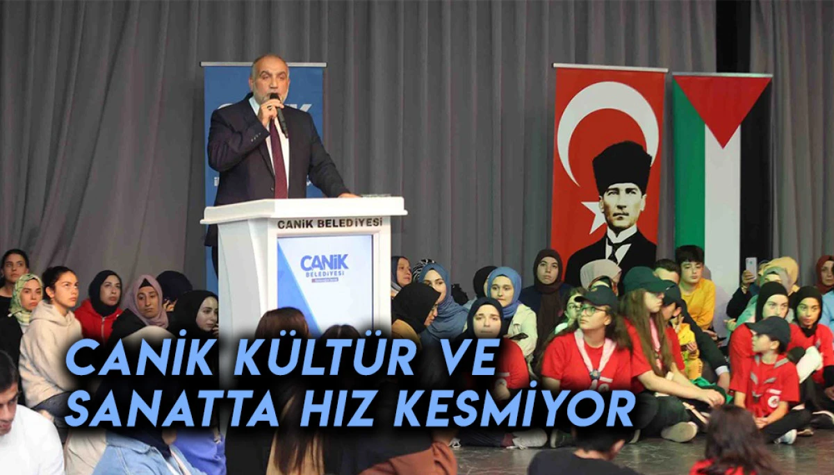 Canik Kültür ve Sanatta Hız Kesmiyor