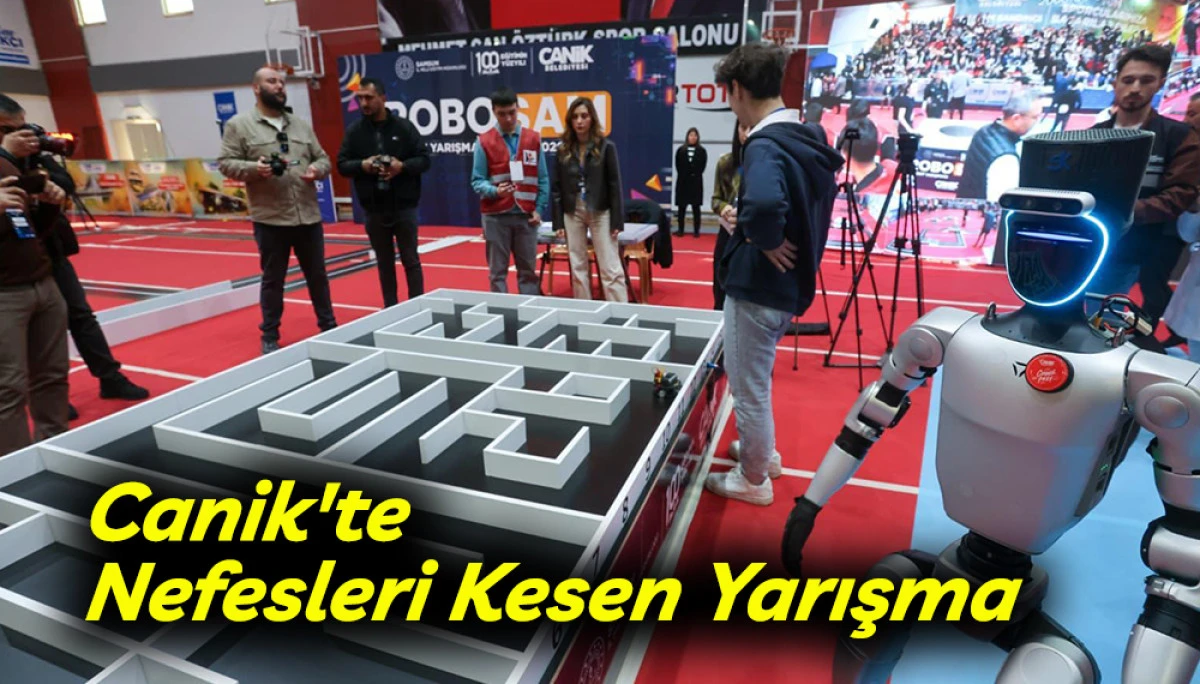 Canik  ROBOSAM Robot Yarışması Başladı