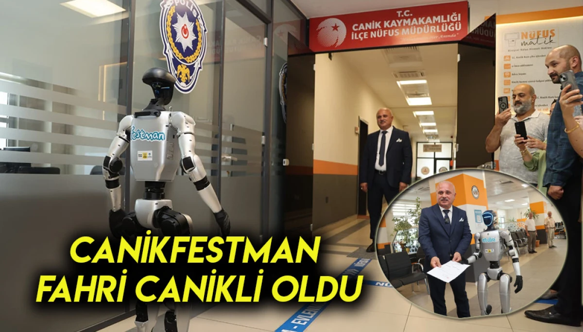 CANİKFESTMAN  Canik Nüfusuna Kayıt Oldu