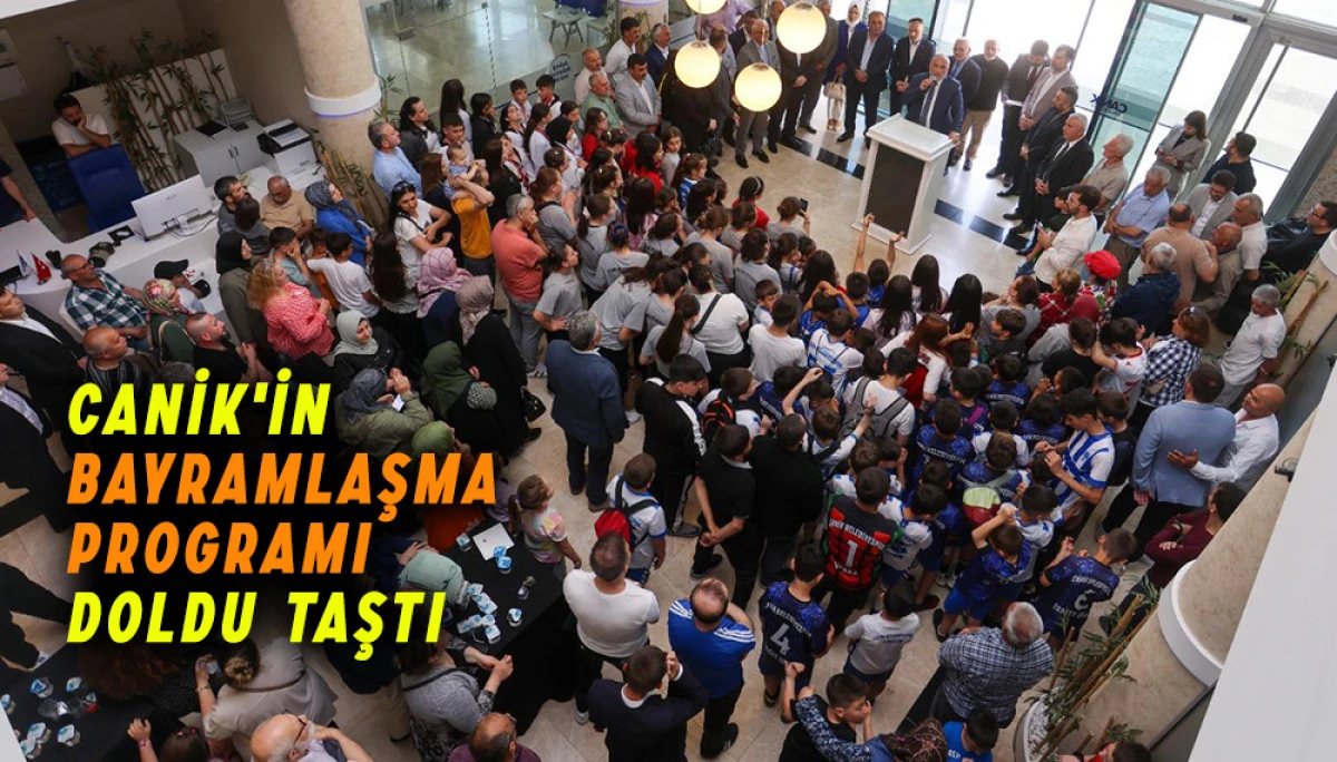 Canik'in Bayramlaşma Programı Doldu Taştı 