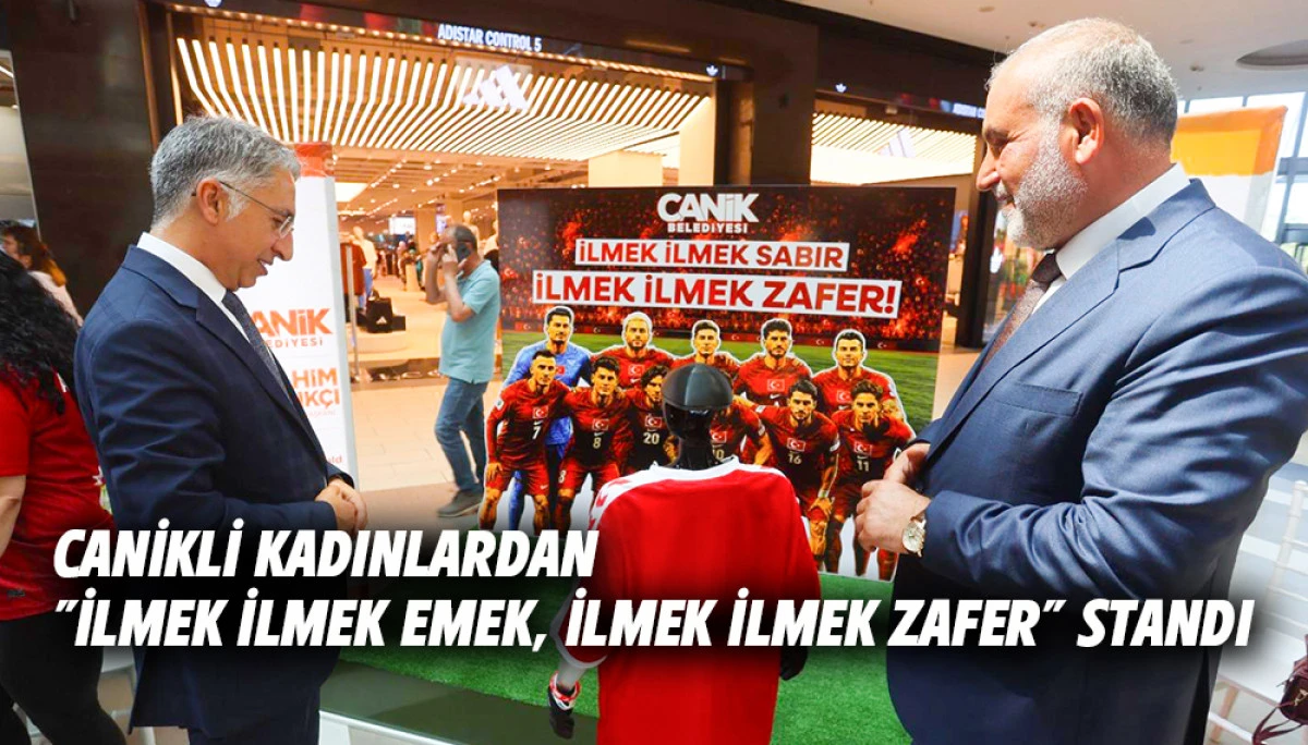 Canikli Kadınlardan "İlmek İlmek Emek, İlmek İlmek Zafer" standı