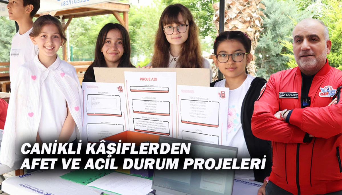 Canikli Kâşiflerden Afet ve Acil Durum Projeleri 