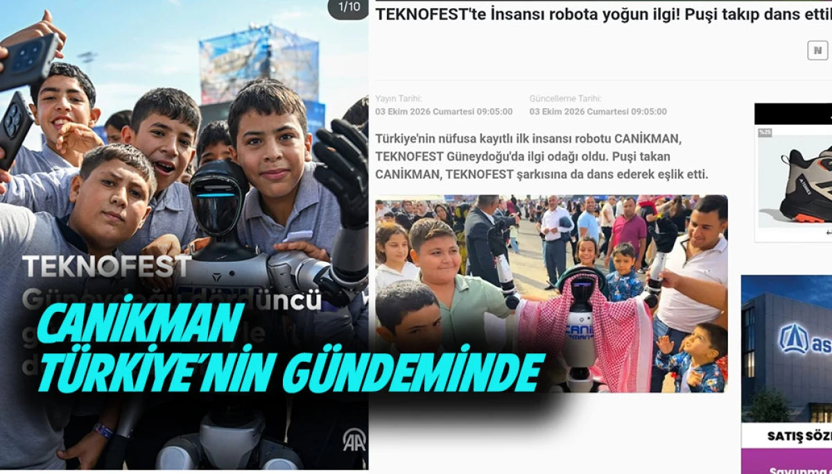 CANİKMAN T&uuml;rkiye'nin G&uuml;ndeminde 