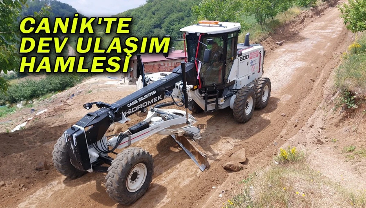 Canik'te Dev Ulaşım Hamlesi 
