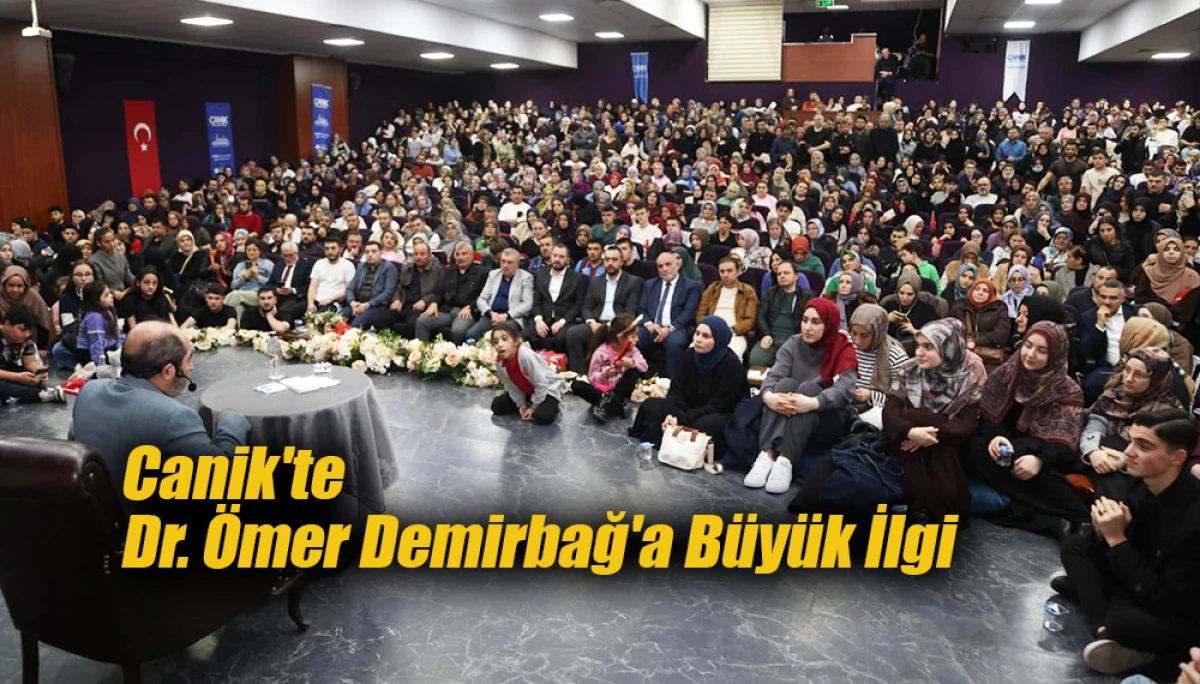 Canik'te Dr. &Ouml;mer Demirbağ'a B&uuml;y&uuml;k İlgi
