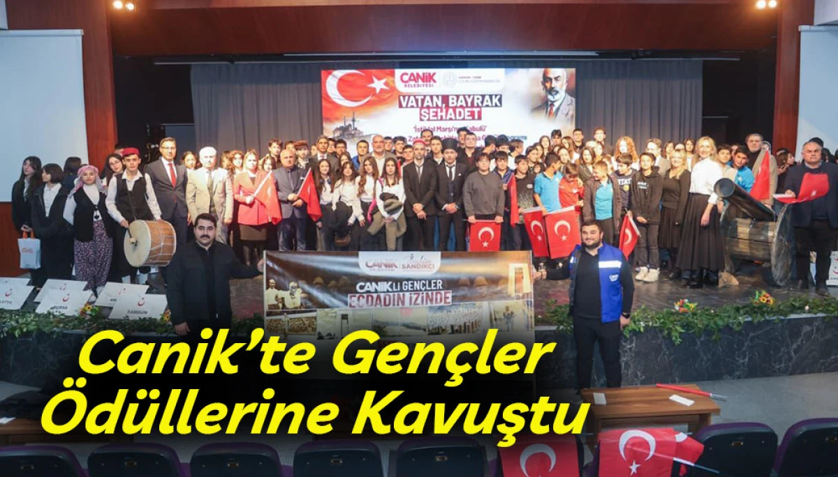 Canik&rsquo;te Gen&ccedil;ler &Ouml;d&uuml;llerine Kavuştu 