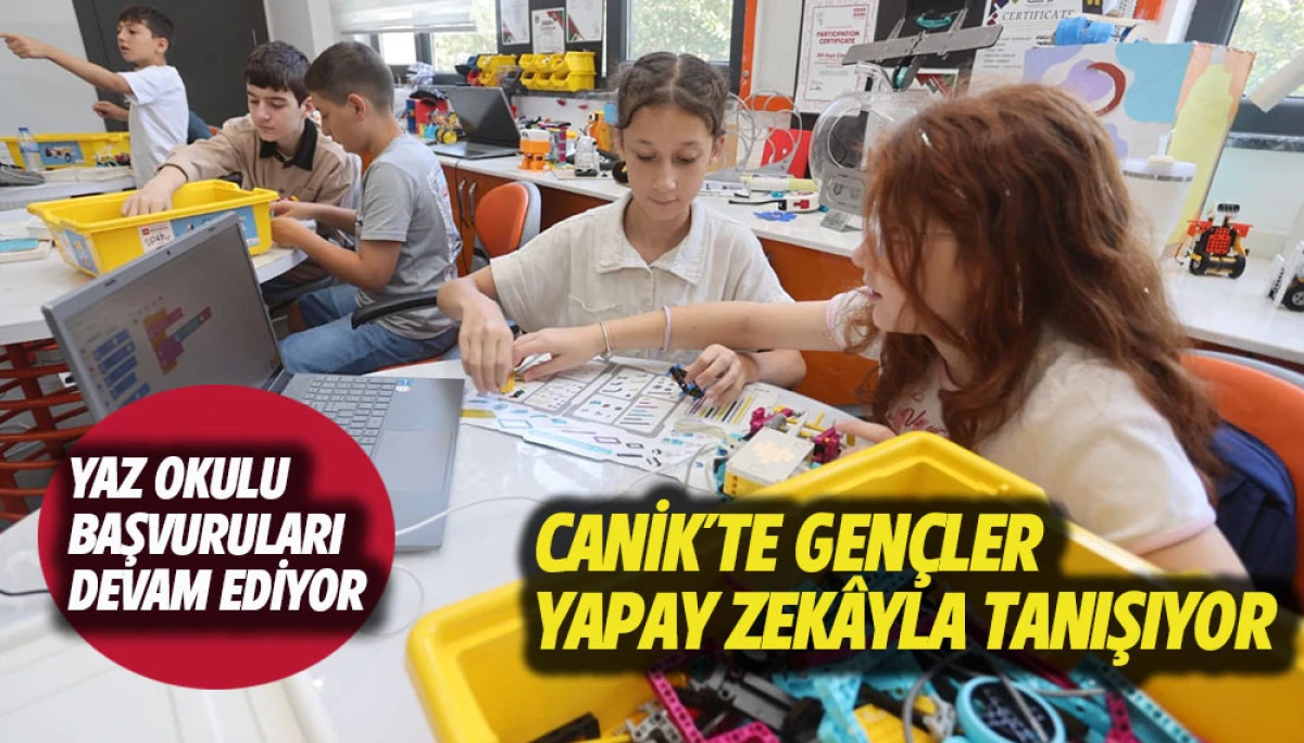 Canik'te Gen&ccedil;ler Yapay Zek&acirc;yla Tanışıyor 
