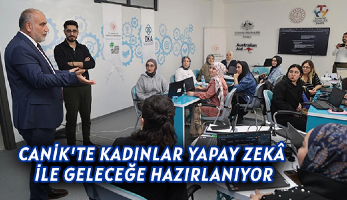 Canik'te Kadınlar Yapay Zekâ İle Geleceğe Hazırlanıyor