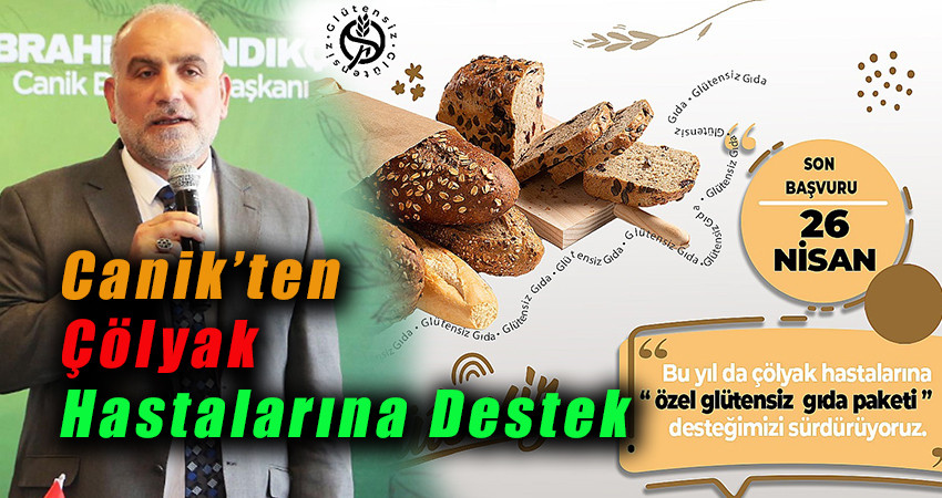 Canik’ten Çölyak Hastalarına Destek  