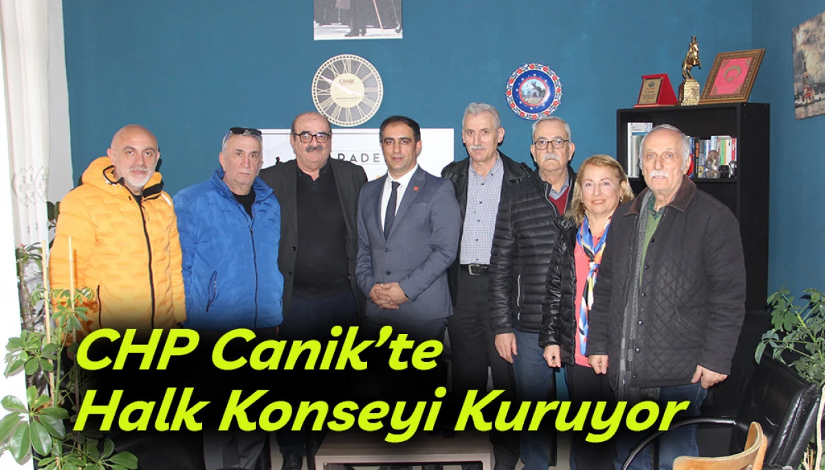 CHP Canik&rsquo;te Halk Konseyi Kuruyor