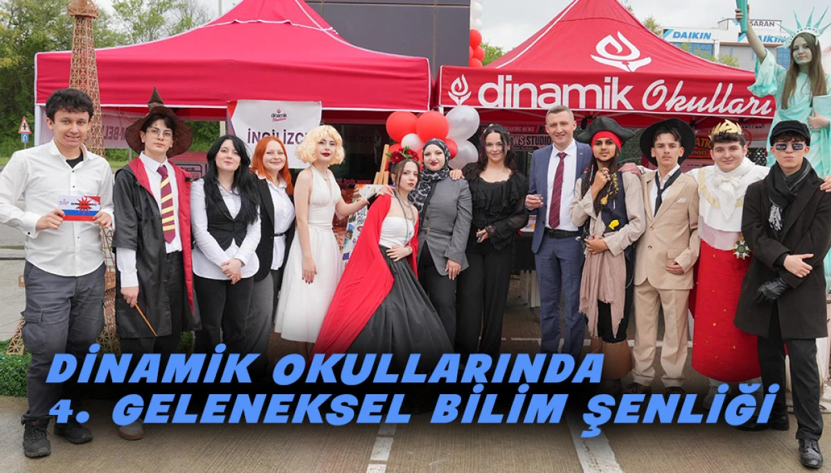 Dinamik Okulları&rsquo;nda 4. Geleneksel Bilim Şenliği
