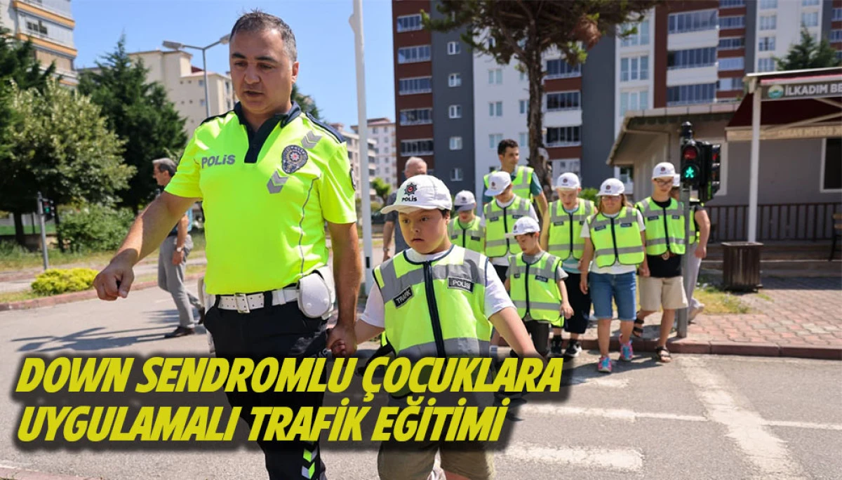 Down Sendromlu &Ccedil;ocuklara Uygulamalı Trafik Eğitimi