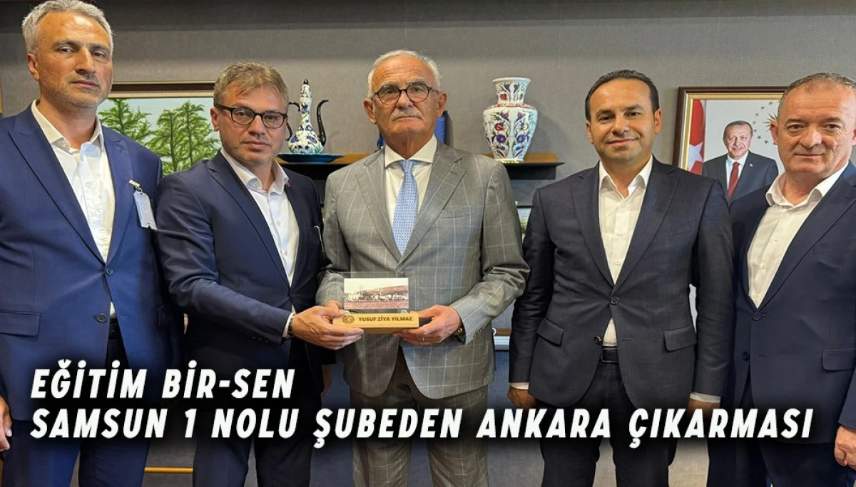 Eğitim Bir-Sen Samsun 1 Nolu Şubeden Ankara Çıkarması