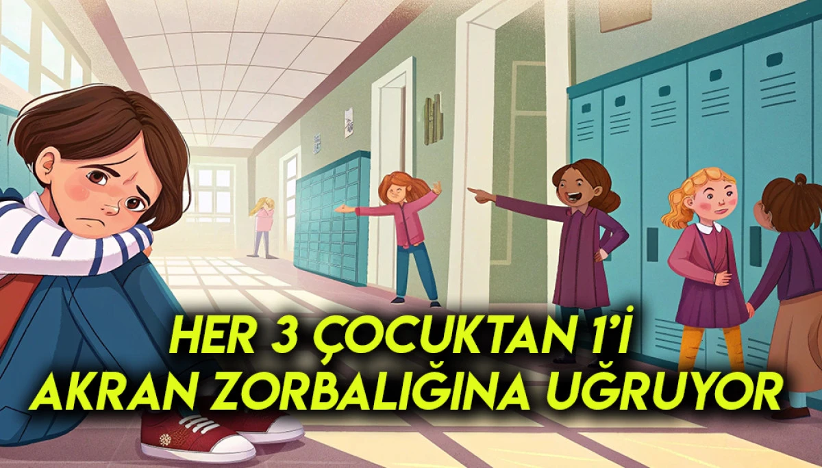 Her 3 çocuktan 1’i akran zorbalığına uğruyor