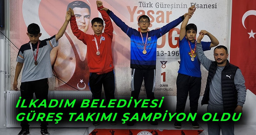 İlkadım Belediyesi Güreş Takımı Şampiyon Oldu