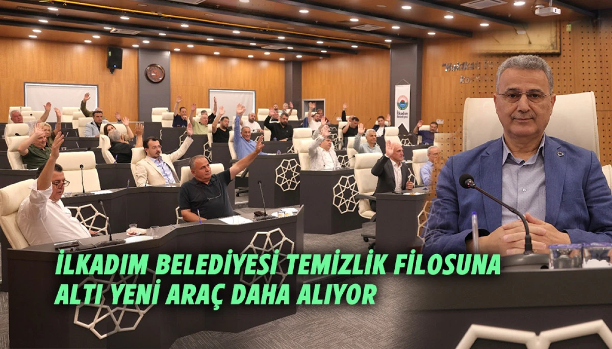 İlkadım Belediyesi Temizlik Filosuna 6 Ara&ccedil; Daha Alıyor