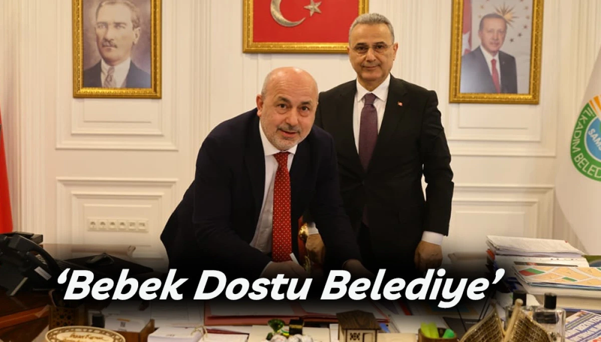 İlkadım Belediyesi ve İlkadım Sağlık M&uuml;d&uuml;rl&uuml;ğ&uuml; arasında &lsquo;Mama Kodu Protokol&uuml;&rsquo;