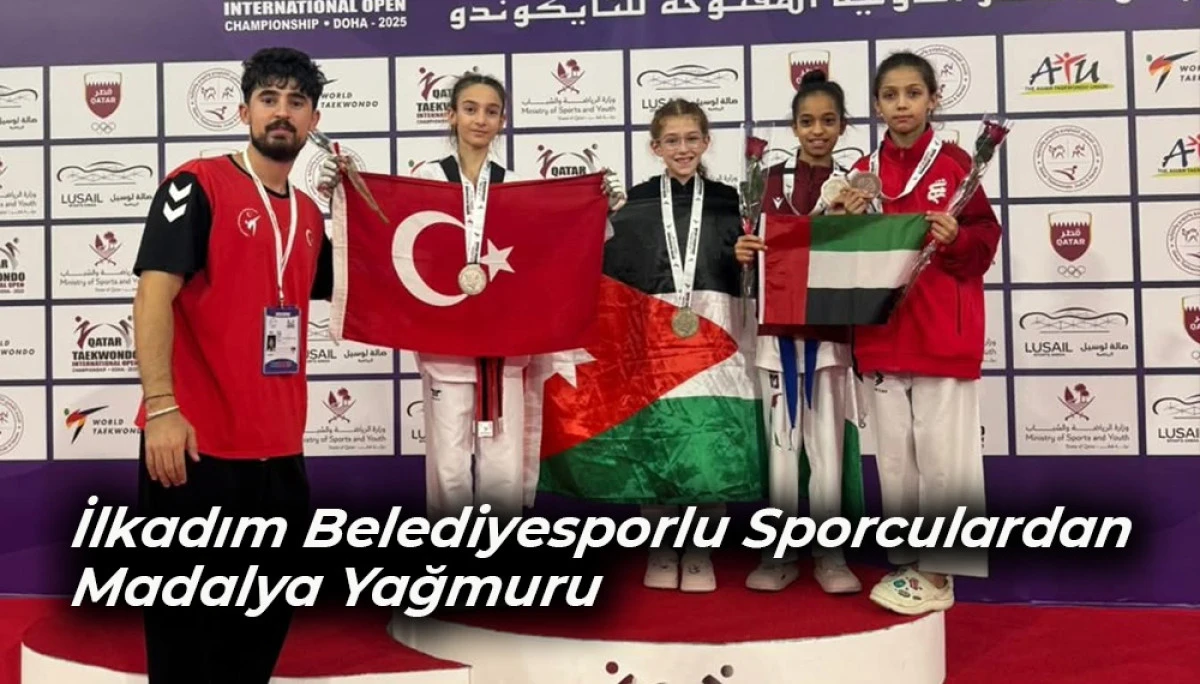 İlkadım Belediyesporlu Sporculardan  Madalya Yağmuru