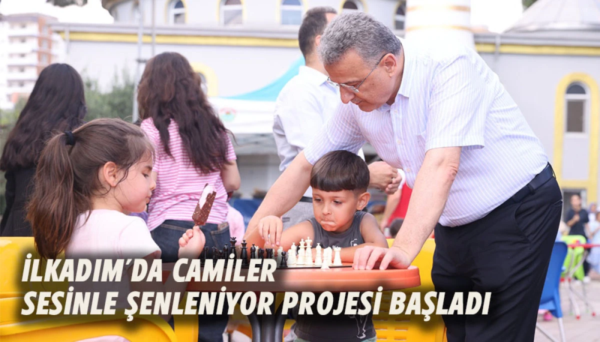 İlkadım&rsquo;da Camiler Sesinle Şenleniyor Projesi Başladı