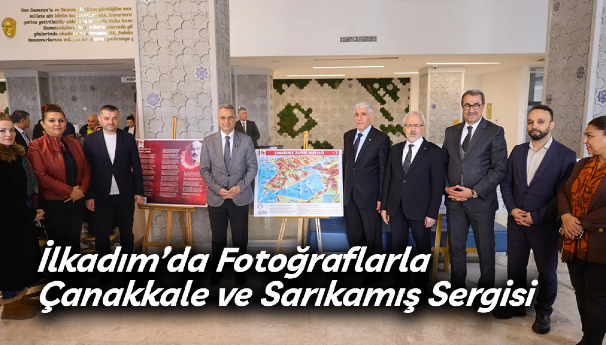 İlkadım&rsquo;da Fotoğraflarla &Ccedil;anakkale ve Sarıkamış Sergisi