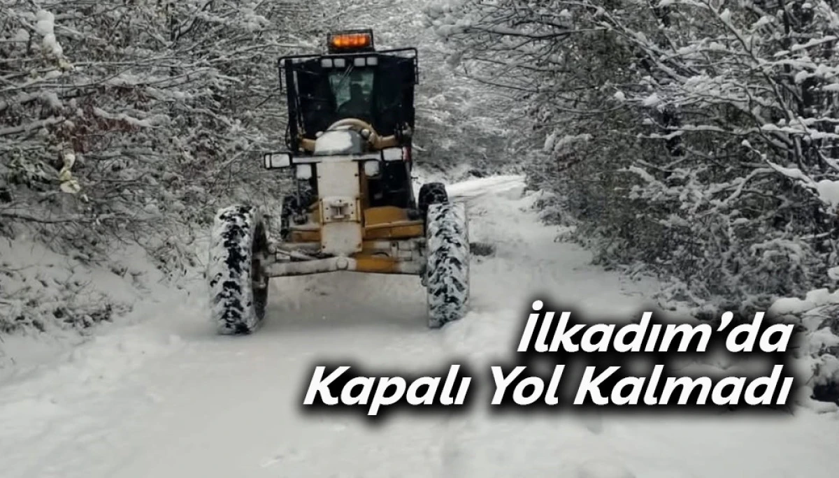İlkadım&rsquo;da Kapalı Yol Kalmadı 