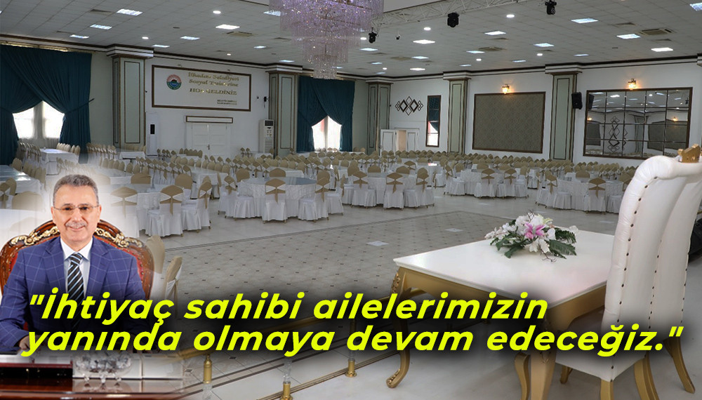 İlkadım’da Ücretsiz Düğün Salonu Projesi Devam Ediyor