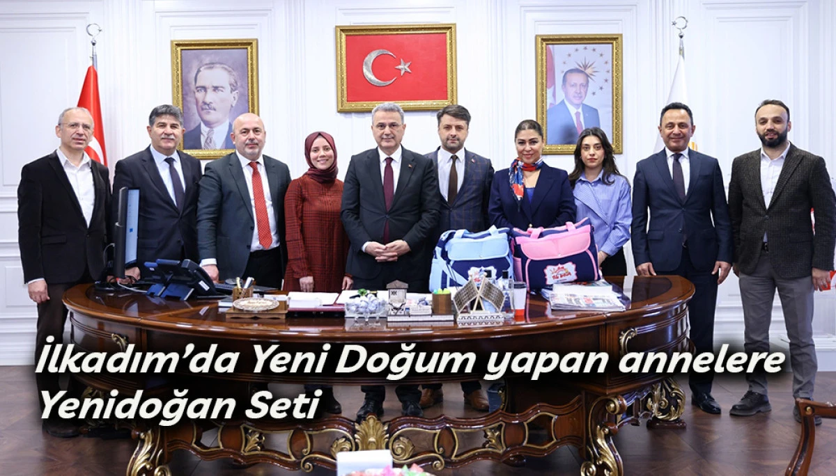 İlkadım&rsquo;da Yeni Doğum yapan annelere Yenidoğan Seti 