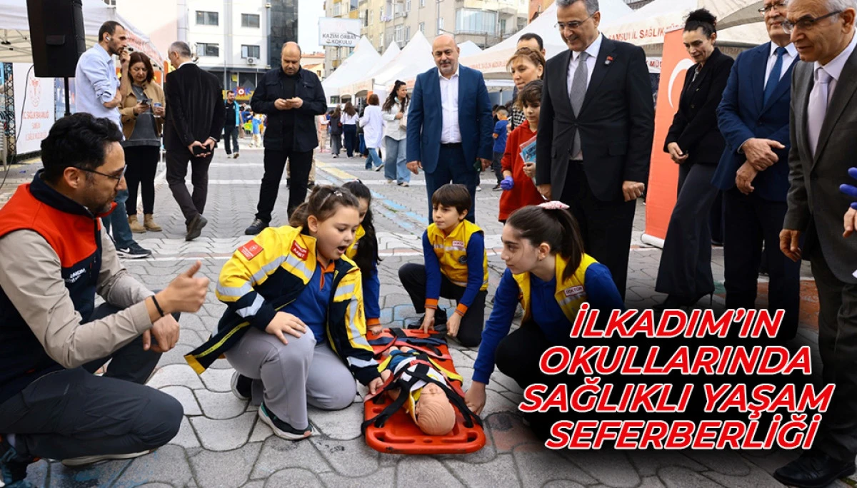 İlkadım’ın Okullarında Sağlıklı Yaşam Seferberliği