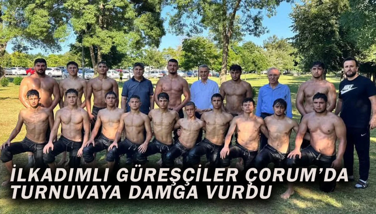 İlkadımlı Güreşçiler Çorum’da Turnuvaya Damga Vurdu 